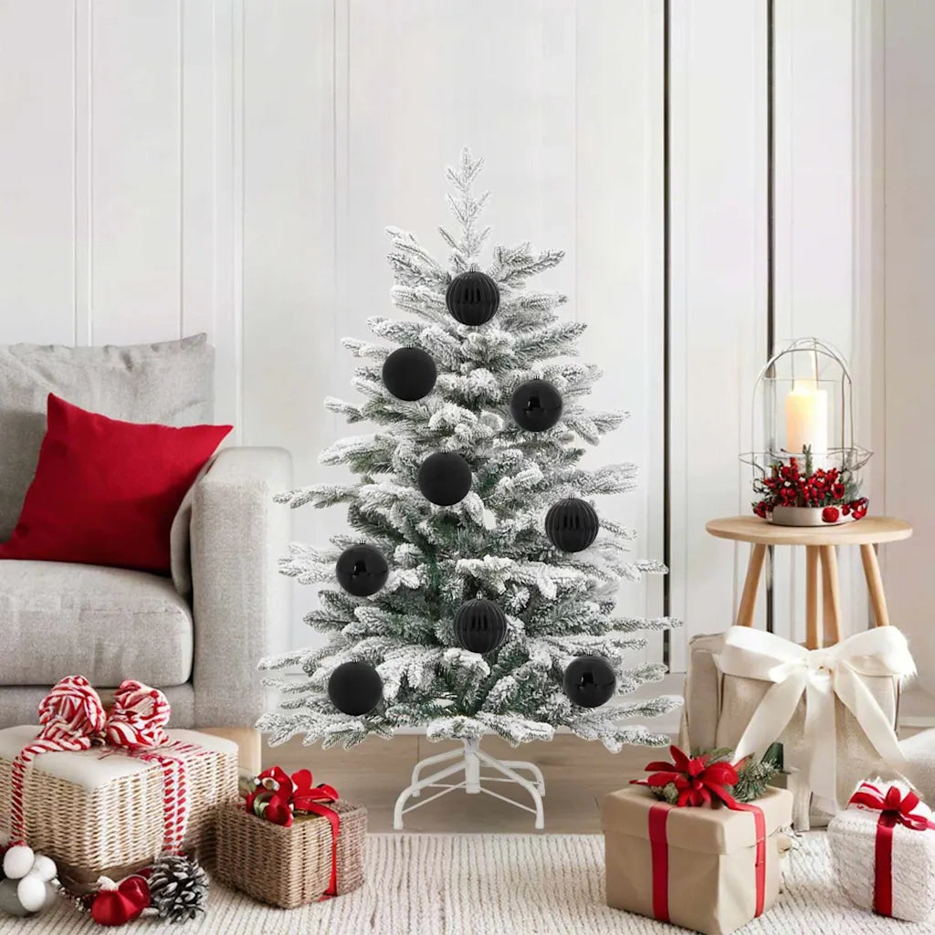 Set di palline di Natale XL 15 pcs Nero Plastica
