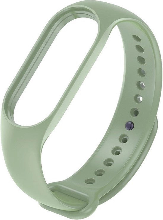 Cinturino orologio per Xiaomi Mi 7 - Dimensione unica – Silicone – Verde chiaro Comfortevole & Resistente all'acqua