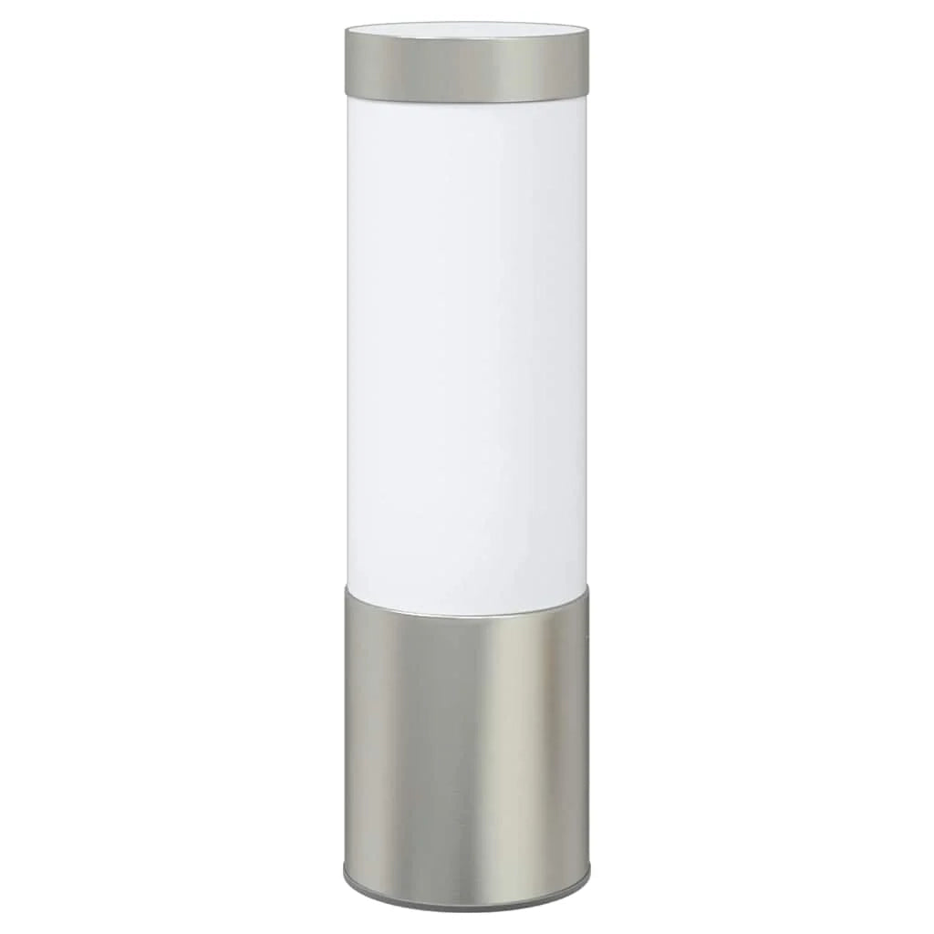 Applique da esterno moderna 12 x 7,5 x 27 cm design minimalista illuminazione resistente alle intemperie in acciaio inox argento 02_0056481