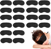 Slaapmasker 20-pack, Oogmasker, Blinddoek, Oogmasker Lichtblokkerend, Nachtmasker, Slaap Oogmasker, Blokkeert Licht, Slaapmasker per Yoga e Viaggi (Nero)