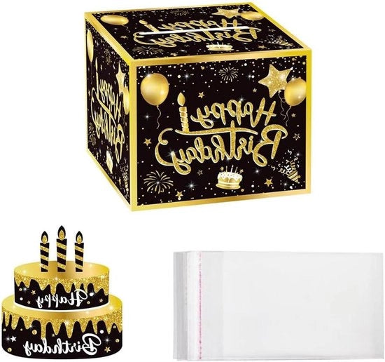 Scatola di sorpresa per regali di denaro per il compleanno | Idee per regali in denaro DIY | Contenitore divertente per denaro