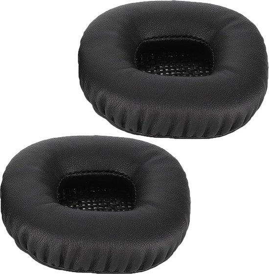 Orecchini di spugna Orecchie Telaietto soffice - Guanti di ricambio per orecchie - Mini pelle di spugna duratura - Membrana di spugna di ricambio - Per Marshall II - 2 pezzi - Nero