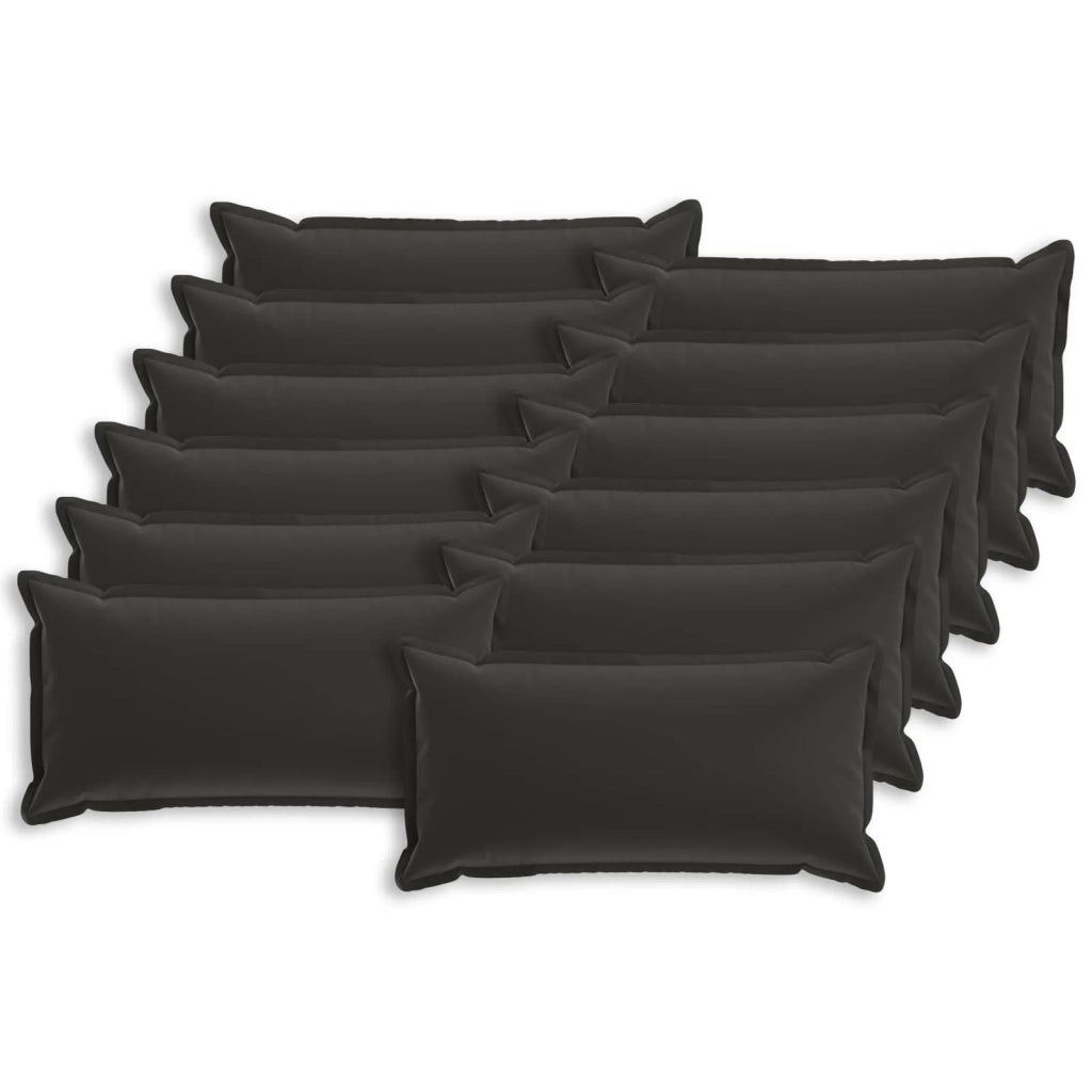 Federa 12 pcs HOUTEN Multicolore 40 x 80 cm Poliestere 918291