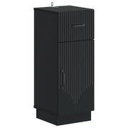 Mobiletto da Bagno HOORN Nero 30 x 31 x 77 cm 897266
