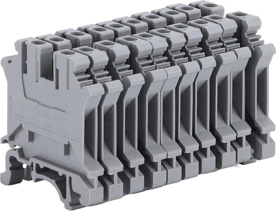 Combinazione di viti DIN per montaggio a striscia per connessioni elettriche - 800V 32A