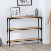Tavolo consolle Rovere artigianale 100 x 22,5 x 75 cm 883504