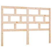 Testiera | Testata per Letto 146x4x100 cm in Legno Massello di Pino