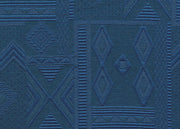 Copritavolo Salotto/Cucina Jacquard Modello Mexico Made In Italy - 140x220 - Blu