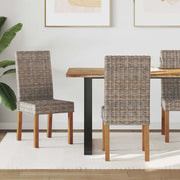 Sedia da pranzo 2 pcs Grigio Kubu 45 x 54 x 93 cm 42012420