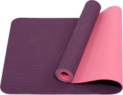 Mat del TPE per Yoga/Ginnastica - dimensioni 183x 61 x 06cm - reversibile - antiscivolo - gonfiabile - ecosostenibile - igienico - yoga palestra - sport ginnastica - fitness pilates - bodybuilding