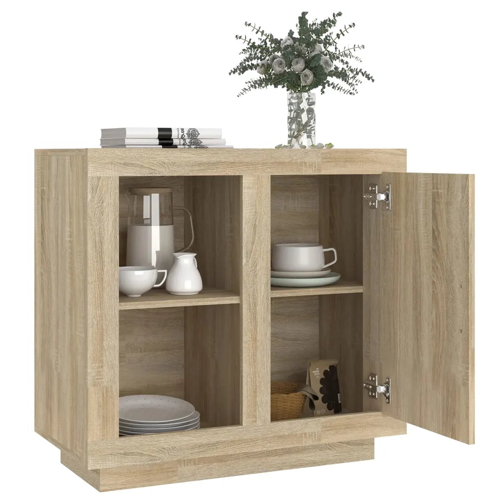 Credenza Rovere Sonoma 80x40x75 cm cod mxl 15020