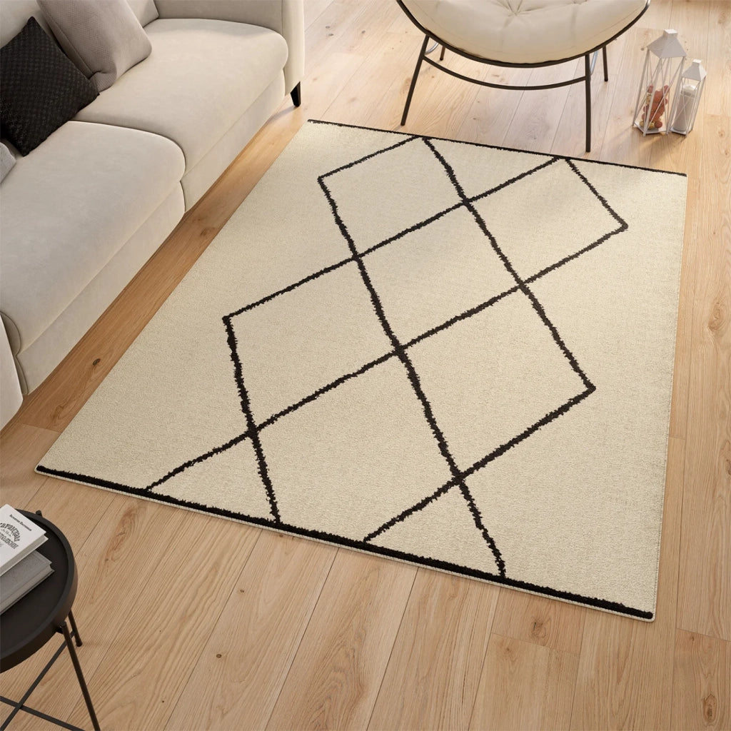 IDMarket - CASA Tappeto rettangolare con motivo berbero 160 x 220 cm