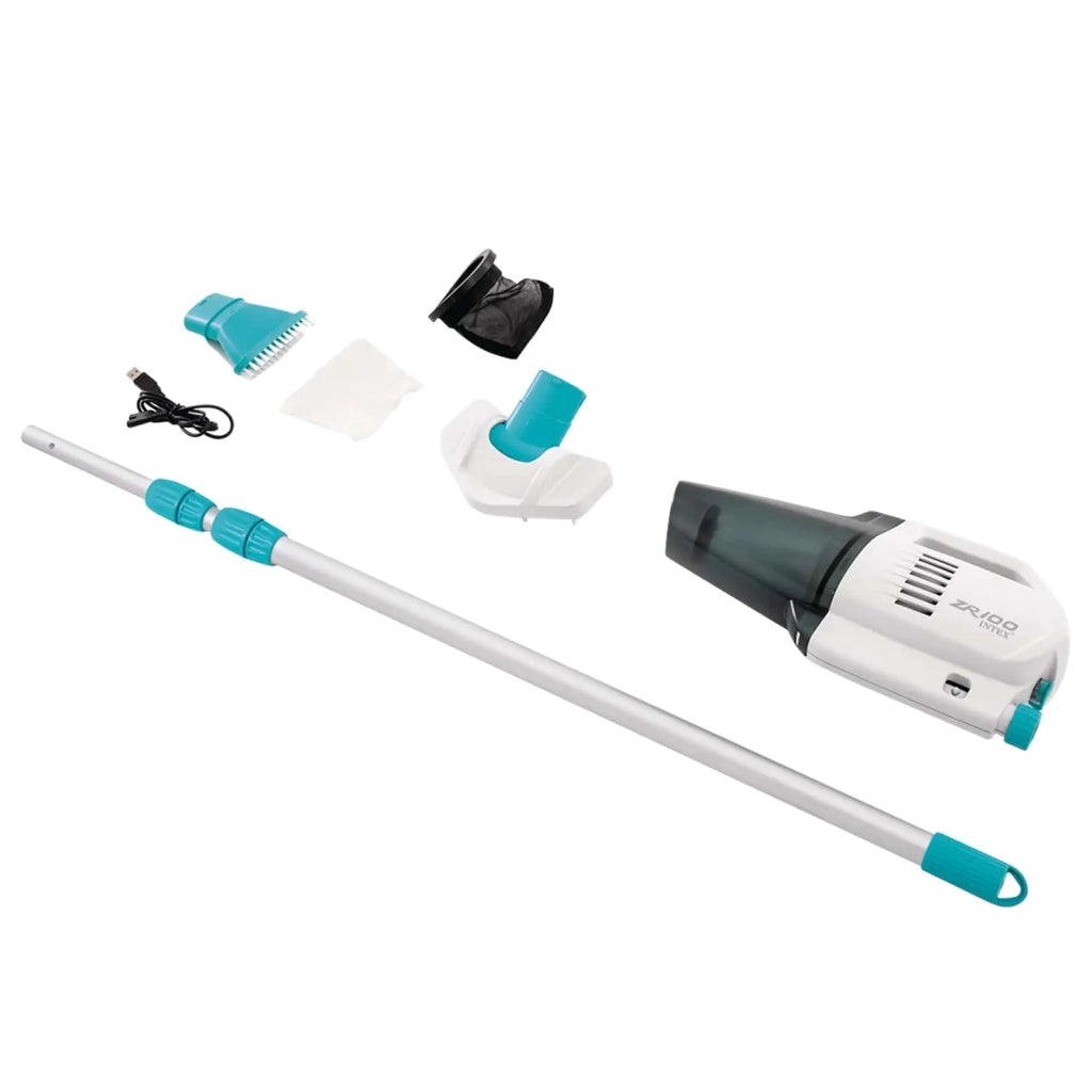 INTEX Aspiratore per Piscina e Spa Bianco e azzurro PVC 42035636
