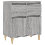 Credenza | Madia | Buffet da pranzo | Armadio da pranzo Grigio Sonoma 60x35x70 cm in Legno Multistrato