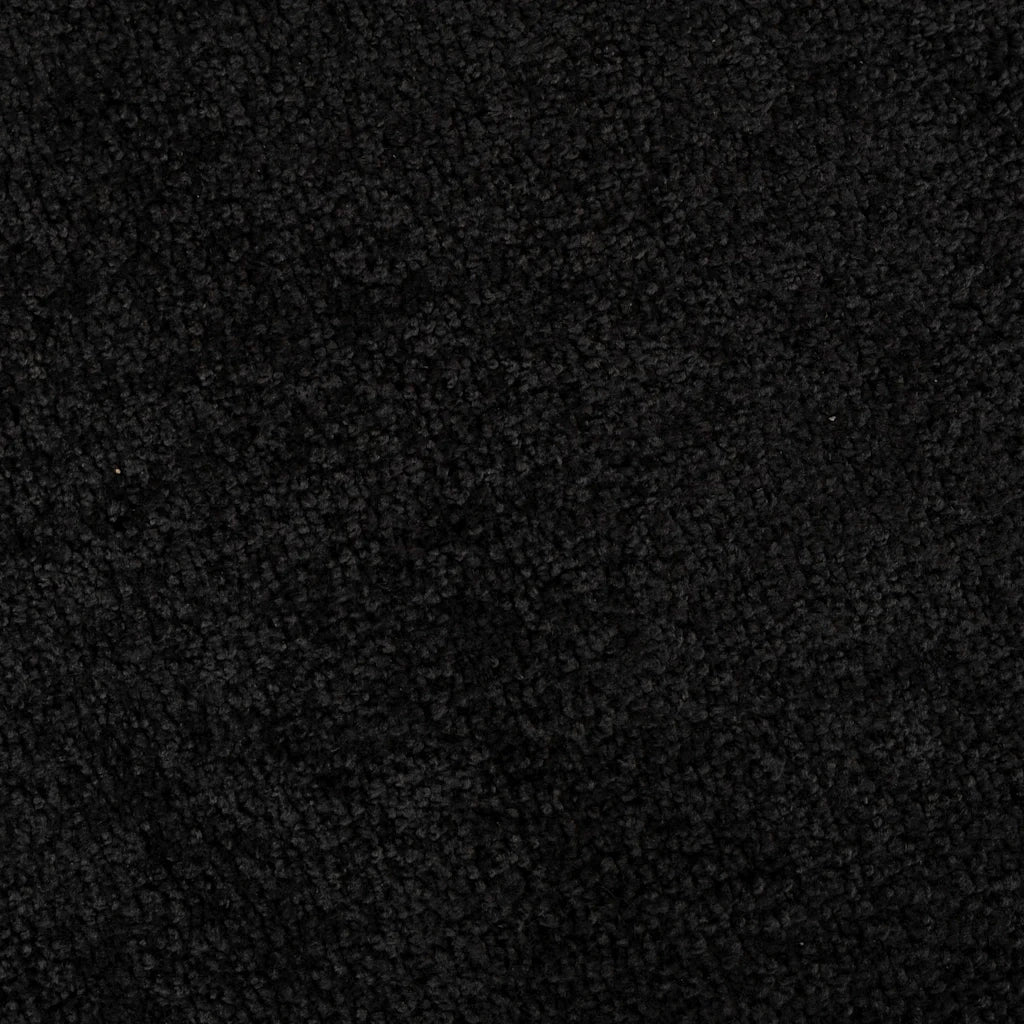Tappetino Nero 60 x 40 x 1.2 cm Tessuto Teddy 42013439