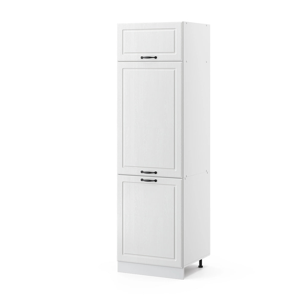 Vicco Armadio frigorifero Bianco casa di campagna 60 cm