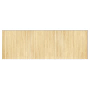 Tappeto del soggiorno | Tappeto Rettangolare Naturale Chiaro 100x300 cm in Bamb¨´