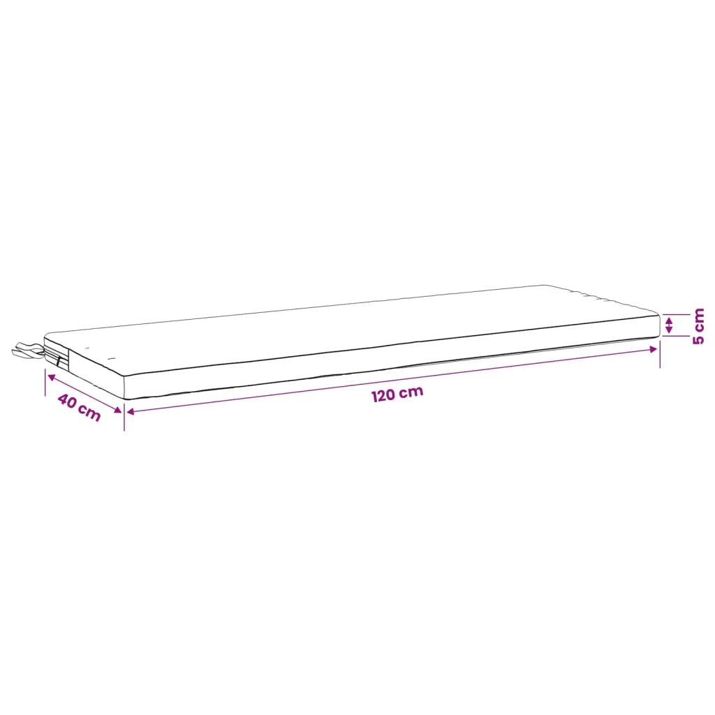 Cuscino per panchina SOEST 100% Poliestere Sabbia 948856