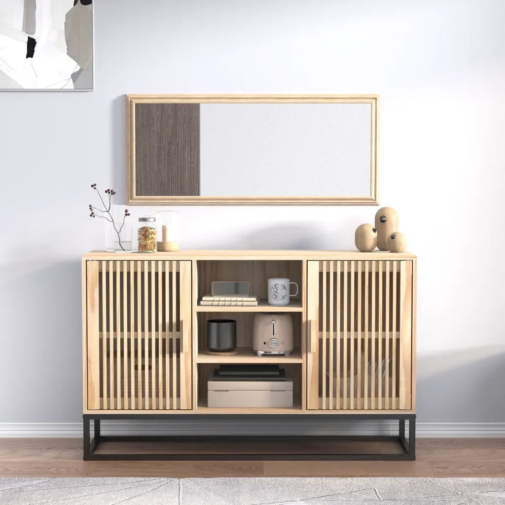 Credenza | Madia | Buffet da pranzo | Armadio da pranzo 105x30x65 cm in Legno Multistrato