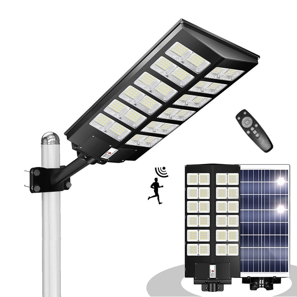 Trade Shop - Lampione Solare 6500k Iluminazione Stradale Per Campi Da Basket Strade Parchi Giochi -
