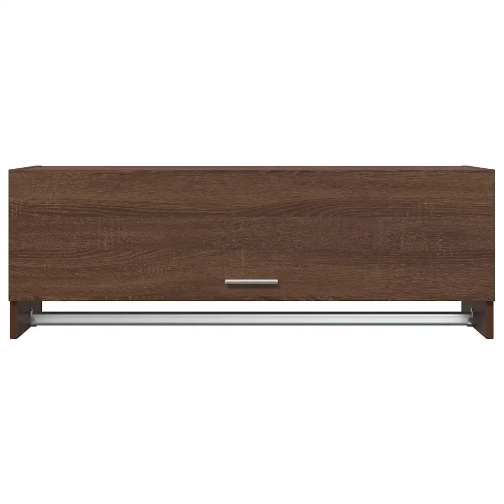 Armadio Rovere Marrone 100x32,5x35 cm in Legno Ingegnerizzato 815215