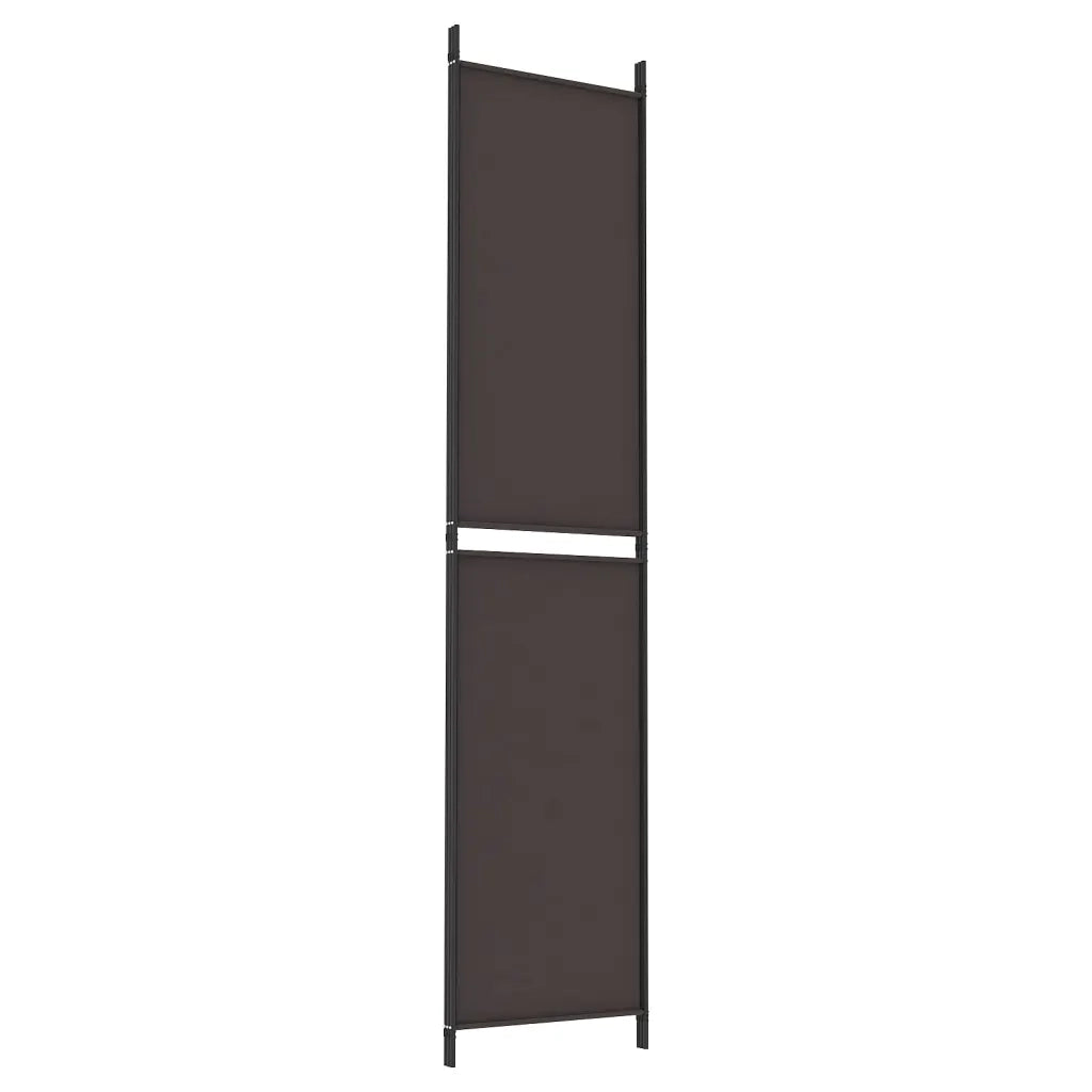 Divisorio a 3 Pannelli Marrone 150x220 cm in Tessuto cod mxl 60672