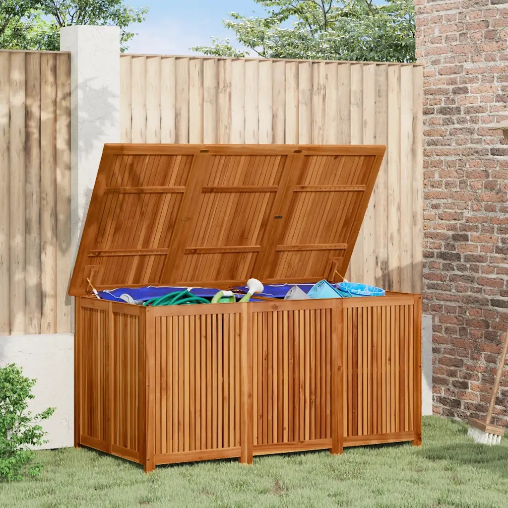 Contenitore da Giardino 150x80x75cm in Legno Massello di Acacia 319707