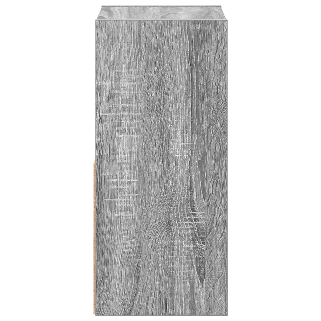 Comodino Grigio Sonoma 25,5 x 22 x 49,5 cm Legno multistrato 8000606
