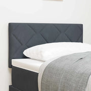 Testiera Grigio scuro 80 cm Velluto 42007210