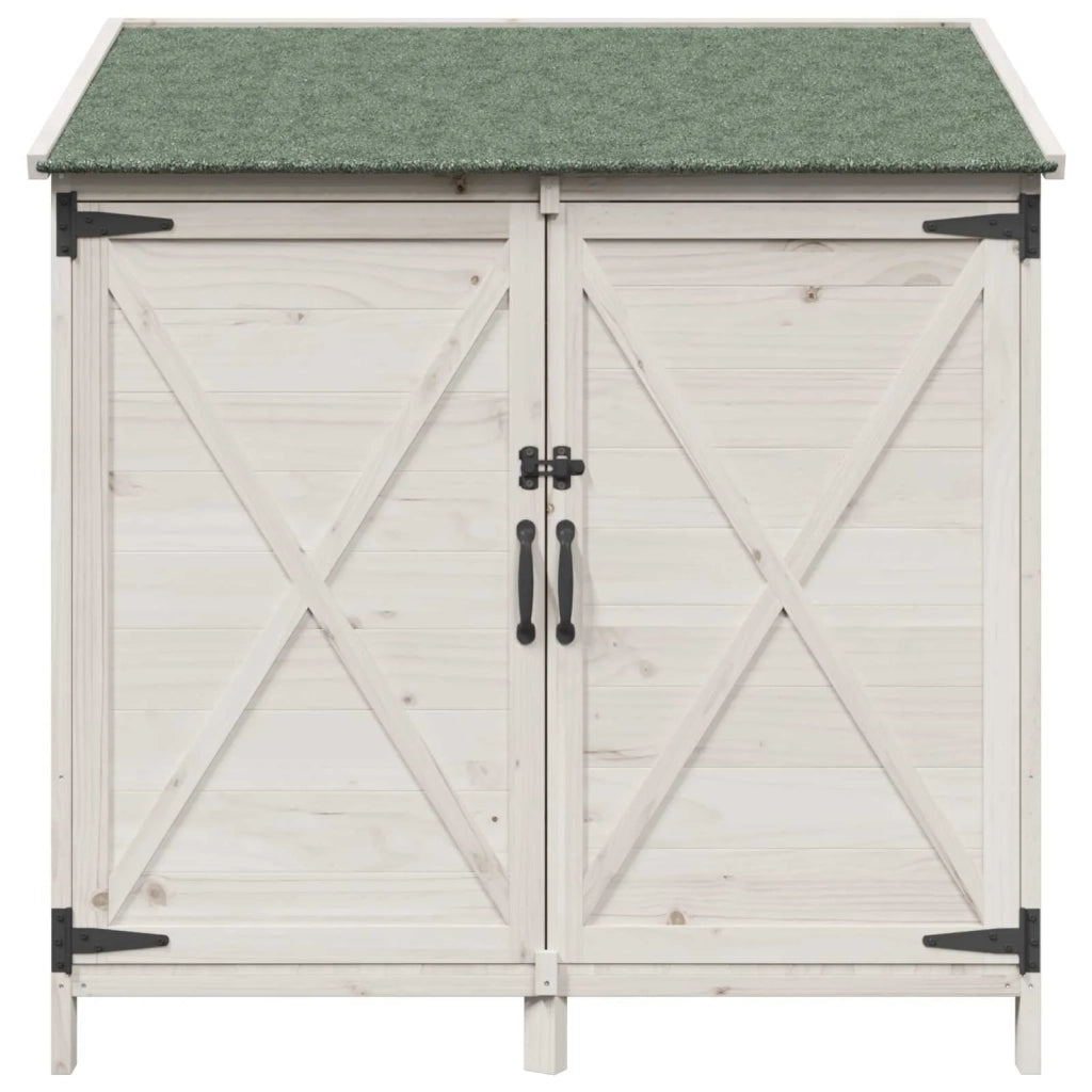 Capanno da Giardino Bianco 106 x 56 x 113,5 cm