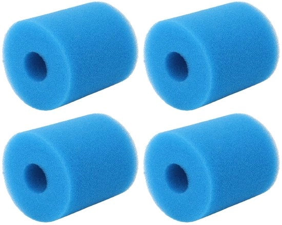 Filtro per Piscina con Spongia - Assorbimento Impurità - TIPO H - 4 Pezzi - Pompa per Piscina