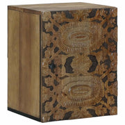 Mobile Appeso da Bagno con porta Marrone 38 x 33,5 x 48 cm