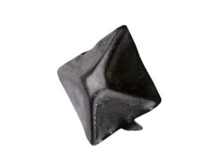 BORCHIA A 2 PUNTE- - mm.20x20 - 25 pezzi DIDIEFFE