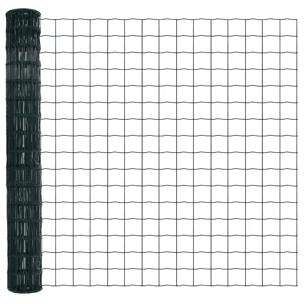 Recinzione con Posto Verde 1,5 x 10 m Acciaio