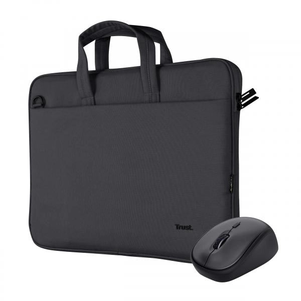 BORSA LAPTOP BOLOGNA E MOUSE SET 16 BK