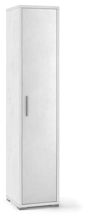Armadio 1 Anta 39x182x41 cm Ossido Bianco
