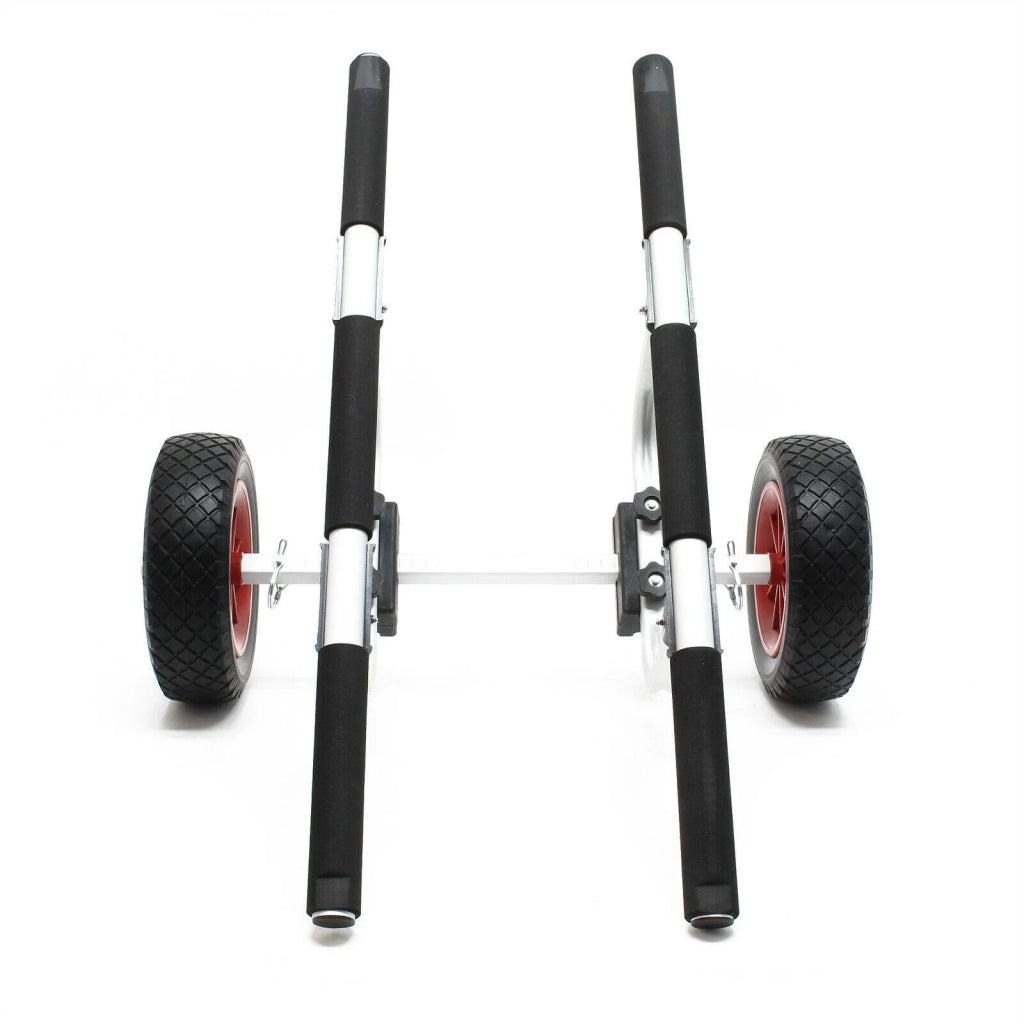 Carrello in alluminio 90 kg ruota pu diametro 26 cm e larghezza supporto regolabile 16_0002565