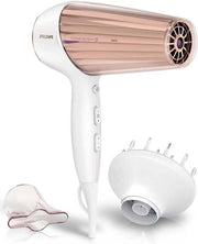 Fono Prestigio 2300 Watt con Condizionatore Ioni e 6 Impostazioni di Temperatura - Regola la temperatura di asciugatura - Protezione contro sovraccalorizzazione - Bocchetta di diffusione con soffiata di aria fredda