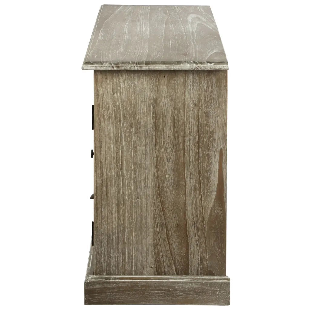 Mobile PortaTV  in Legno Massello di Mindi 145x35x60 cm cod mxl 55556
