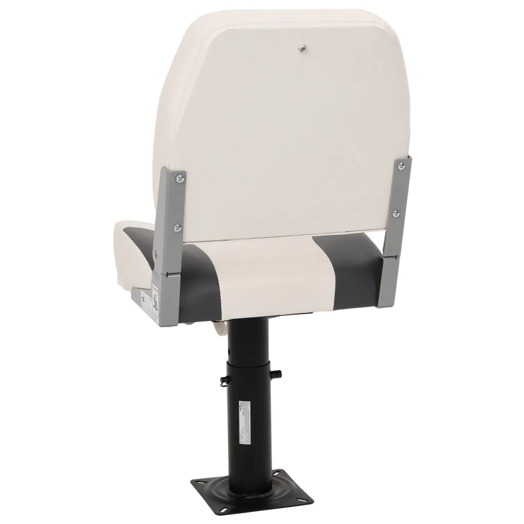 Sedile per Barca con Supporto Altezza Regolabile Girevole 360° 3294965