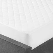 Proteggi materasso copri materasso trapuntato matrimoniale 140 x 200 cm cotone japara bianco