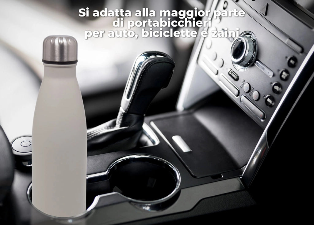 Borraccia Termica Travel 500ml Bottiglia Acqua Thermos Bevande Story - Borraccia - Sugar