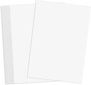 Cartone di lavoro 50 fogli 250 g/m² - carta A4 bianca - cartone fotografico - inviti/menu cartacei - creatività fai da te - carta per stampa di alta qualità