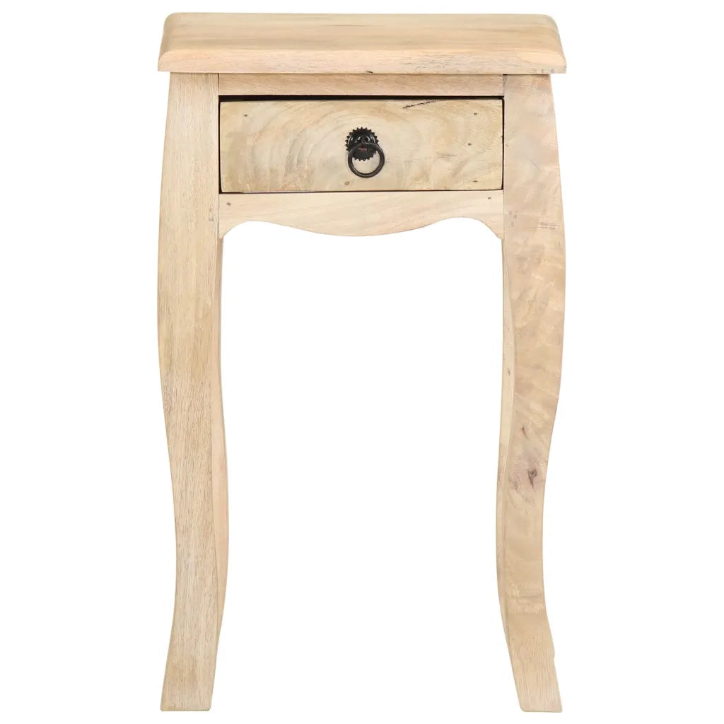Comodino 28x28x46 cm in Legno Massello di Mango cod mxl 30896