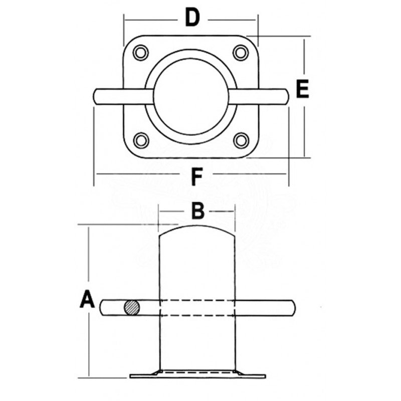 BITTA IN ACCIAIO INOX AISI 316