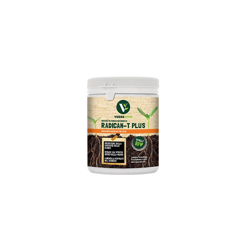Radicante naturale in polvere – 100g – VerdeVivo Radican-T Plus – Stimola la crescita delle radici