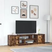 vidaXL Mobile Porta TV Rovere Fumo 188,5x41x50 cm in Legno Multistrato