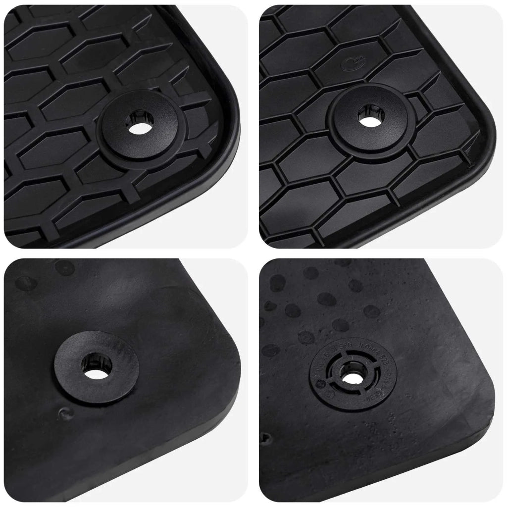 Tappetino per Auto 4 pz Nero adatto per Seat ATECA 2016- Gomma CFW3378770