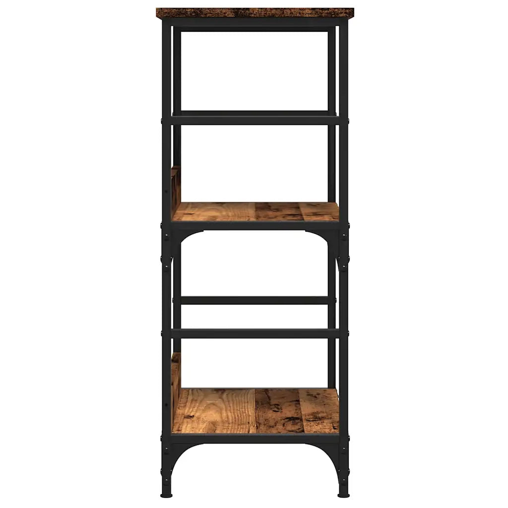 Libreria Legno Antico 50x33x82 cm in Legno Multistrato 857464