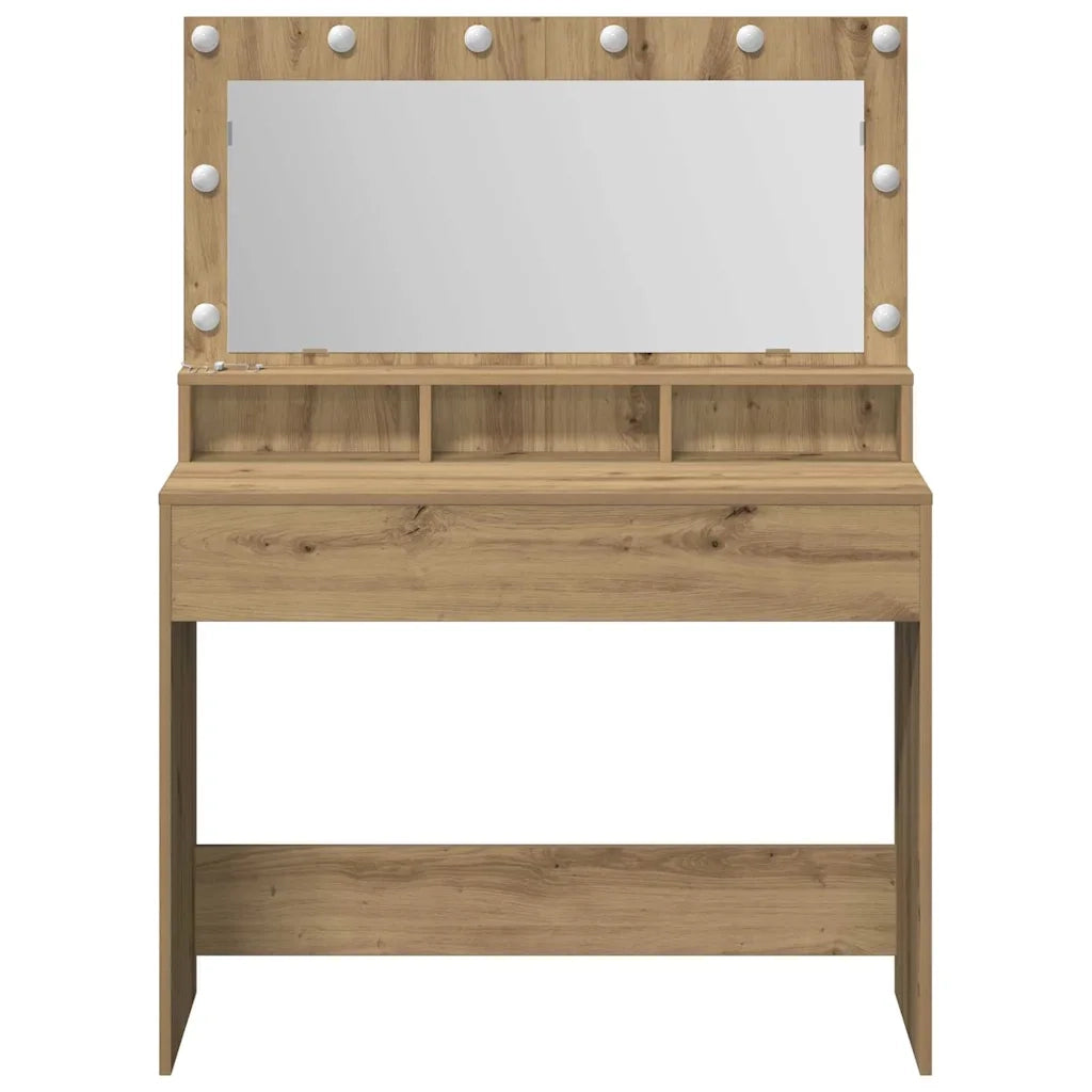 Tavolo da Trucco Rovere artigianale 100 x 41 x 135 cm 865108